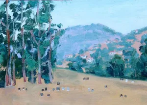 Contemporary Impressionist Plein Air Oil Painting