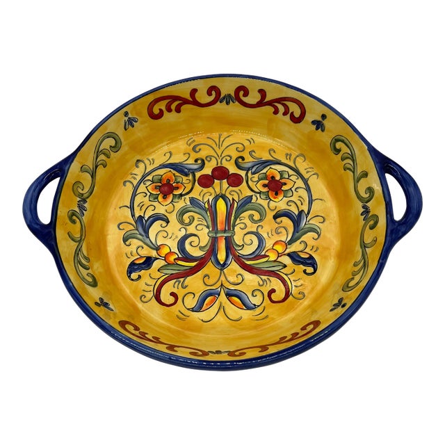 Yellow Tuscany Casserole Baker For Sale