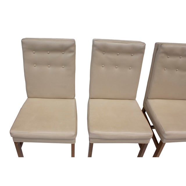 Johnson Furniture Tufted Dining Chairs Set of 4 Chairish