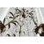 Late 19th Century Late 19th Century French Brass Chandelier with Clear & Green Crystals For Sale - Image 5 of 17
