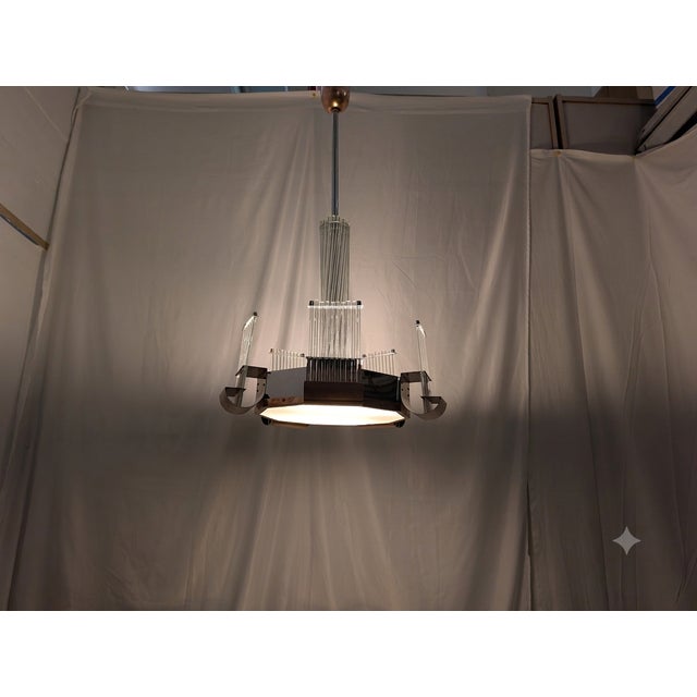 Art Deco Pendant Lamp, 1930s For Sale - Image 9 of 13