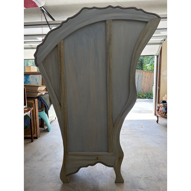 Art Nouveau Whimsical Neptune's Armoire by Ted Box For Sale - Image 3 of 10