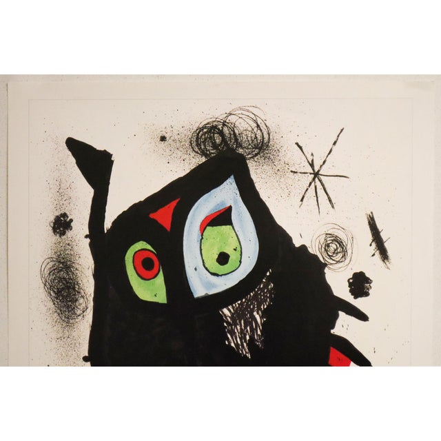 Surrealism 1994 Finnish Exhibition Poster - Joan Miró (101 Years) For Sale - Image 3 of 3
