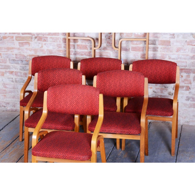 Mid-Century Czech Chair in Maple attributed to Ludvik Volak for Drevopodnik Holesov, 1960s For Sale - Image 9 of 18