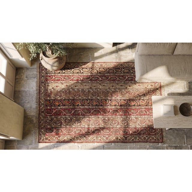 19th Century Caucasian Karabagh Carpet ( 4'2" x 11'8" - 127 x 356 ) For Sale - Image 9 of 10