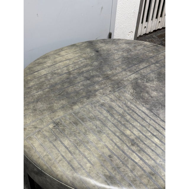 Lily Jack Bespoke Leather Coffe Table/Ottoman For Sale - Image 9 of 12