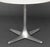 Mid 20th Century Circular Top Steel Center Table For Sale - Image 5 of 6