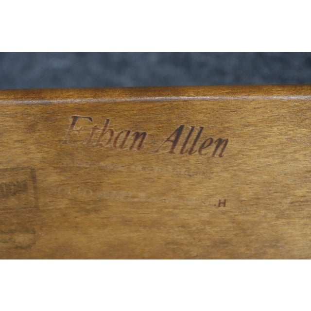 Ethan Allen American Maple King Size Bootjack Headboard For Sale - Image 10 of 10