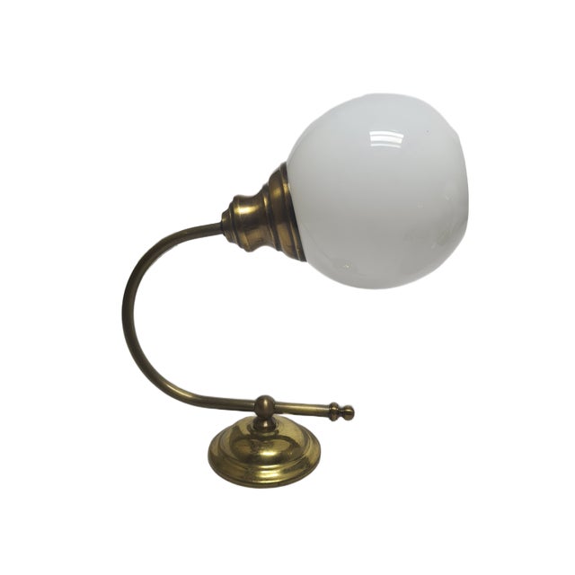 Metal Art Deco Metal Wall Lamp, Poland, 1950s For Sale - Image 7 of 8