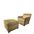2000 - 2009 Set of Sculptural Lounge Chair and Ottomans by Jean-Rémy Couradette, France, 2003 For Sale - Image 5 of 9