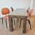 Paper Faux Burl Laminate Parsons Table or Desk For Sale - Image 7 of 7