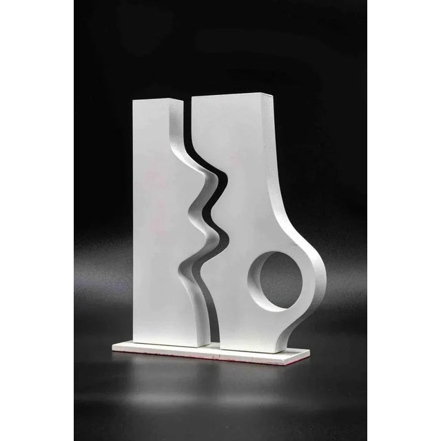 Tonino Maurizi, Abstract Composition in White, Sculpture, 2023 For Sale - Image 3 of 5