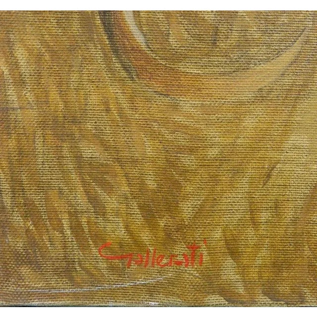 Modern Alberto Gallerati, Recomposition, Oil on Canvas, 1970s For Sale - Image 3 of 5