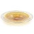 Yellow Large Golden Amber Colored Glass Dish For Sale - Image 8 of 8