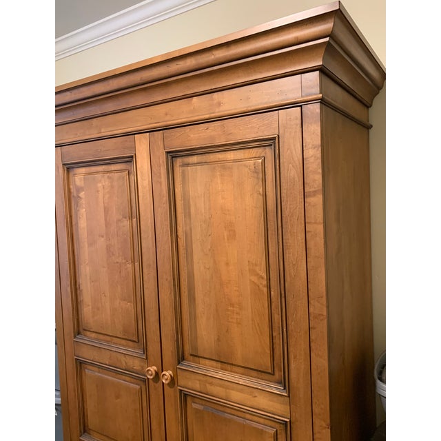 Traditional Ethan Allen Tv Armoire Chairish