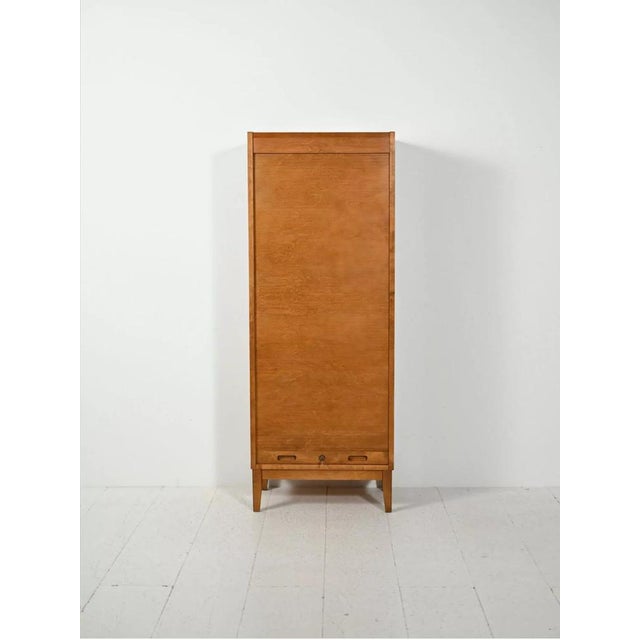 Roller Shutter Filing Cabinet, Sweden, 1960s For Sale - Image 4 of 11