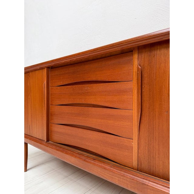 Mid-Century Danish Teak Sideboard by Axel Christensen for Aco Møbler, 1960s For Sale - Image 9 of 16