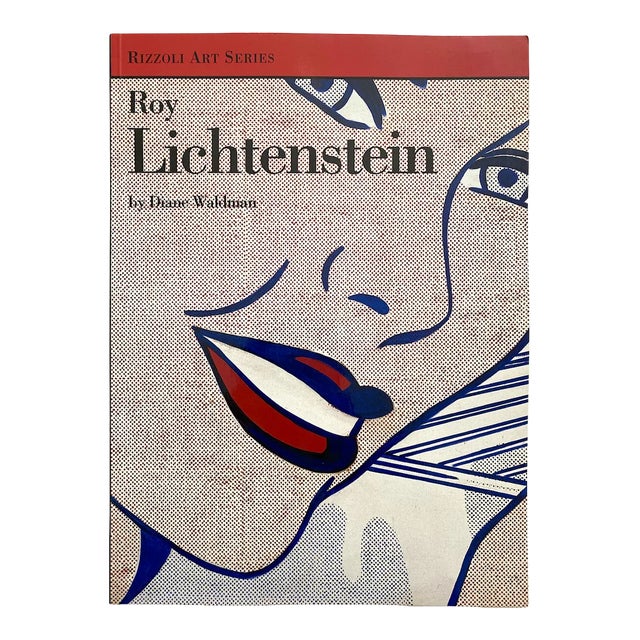 Roy Lichtenstein Vintage 1993 First Edition Offset Lithograph Print Large Pop Art Book For Sale