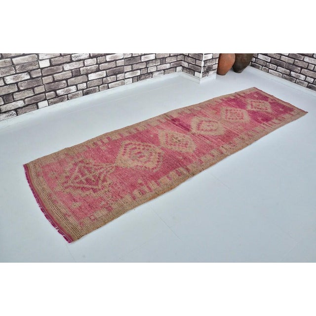 Handmade wool carpet in Turkish Anatolia , Vintage Oushak Rug,Turkish Vintage Anatolian Rug, Handmade wool Rug . One Of...