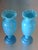 Painted Opaline Vases, 1900s, Set of 2 For Sale - Image 4 of 13