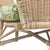 Vintage High-Back Woven Wicker & Rattan Armchair For Sale - Image 17 of 18
