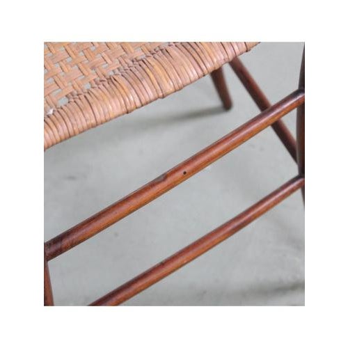 Wood Antique Chiavarina Chair from Gio, 1900s For Sale - Image 7 of 16