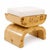 The Matthew Izzo Home Biggs Burlwood Stool Pair brings together organic materiality and sculptural design in a refined,...