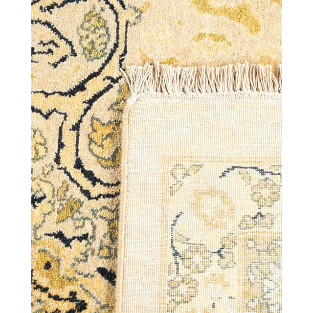 2010s Mogul, One-of-a-Kind Hand-Knotted Area Rug - Ivory, 8' 0" x 17' 5" For Sale - Image 5 of 8