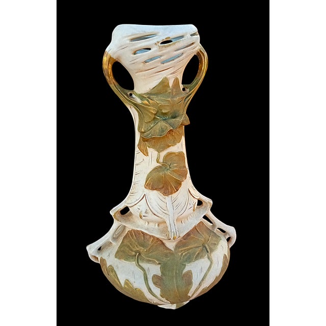 Art Nouveau Bohemia Vases from Royal Dux Bohemia, 1890s, Set of 2 For Sale - Image 4 of 11
