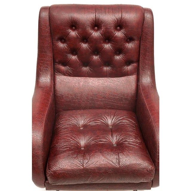 Varam Armchairs with Ottoman, 1950s, Set of 3 For Sale - Image 17 of 18