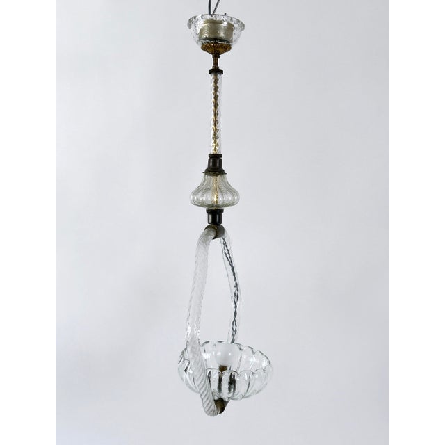 Mid-Century Pendant Lamp from Barovier & Toso, Italy, 1950s For Sale - Image 9 of 18