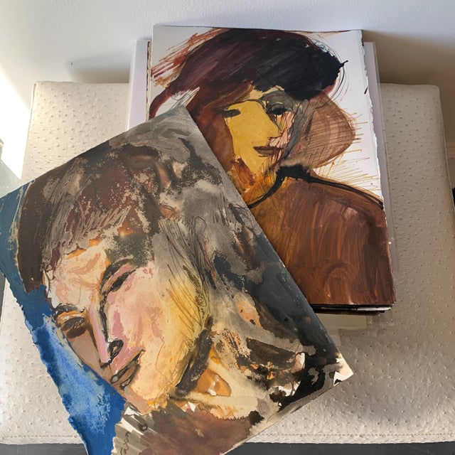 Paper "Content" by Phil Saxon For Sale - Image 7 of 13