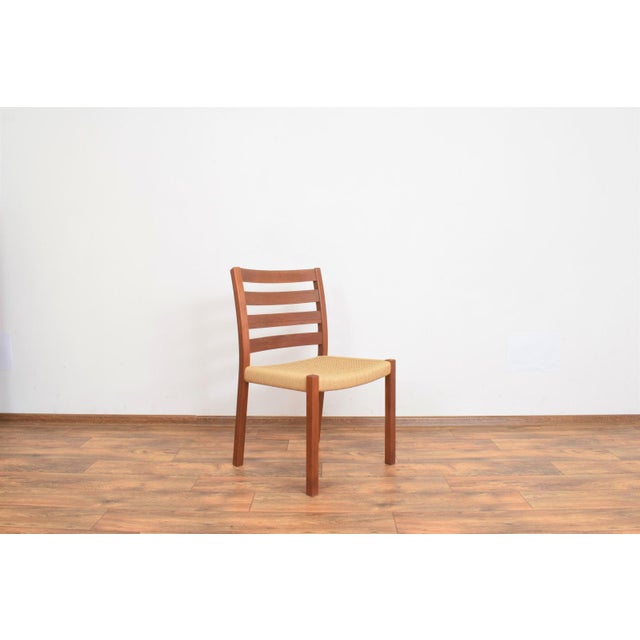 Mid-Century Modern Danish Teak Dining Chair by Niels O. Møller for J.L. Møllers, 1960s For Sale - Image 12 of 12