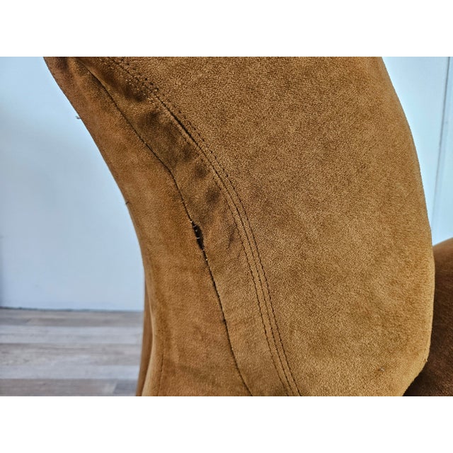 Large Fabric Lounge Chairs, 1970, Set of 2 For Sale - Image 9 of 13