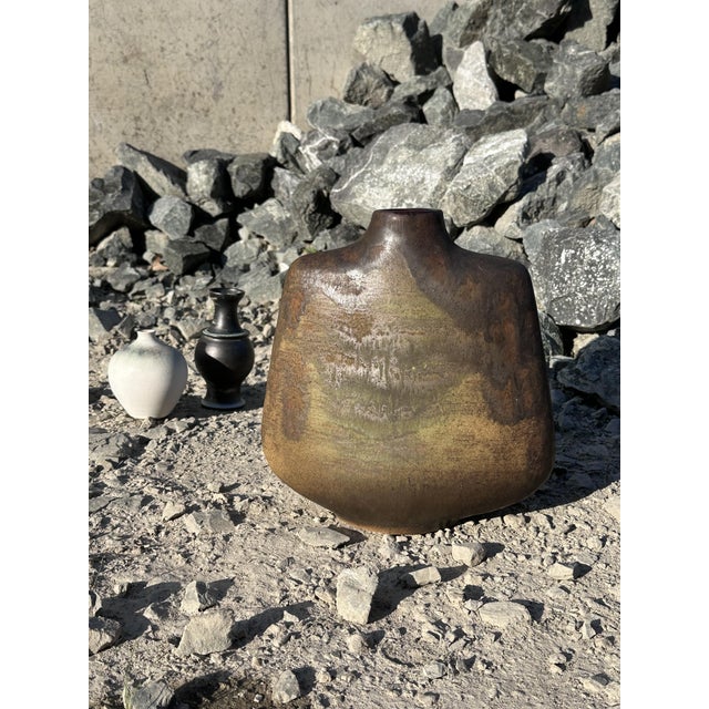 Mid-Century Ceramic Vase by Gerda Heuckeroth for Carstens Atelier, Tönnieshof Fredelsloh, Germany, 1960s For Sale - Image 12 of 18