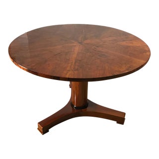 Antique Walnut Biedermeier Table
