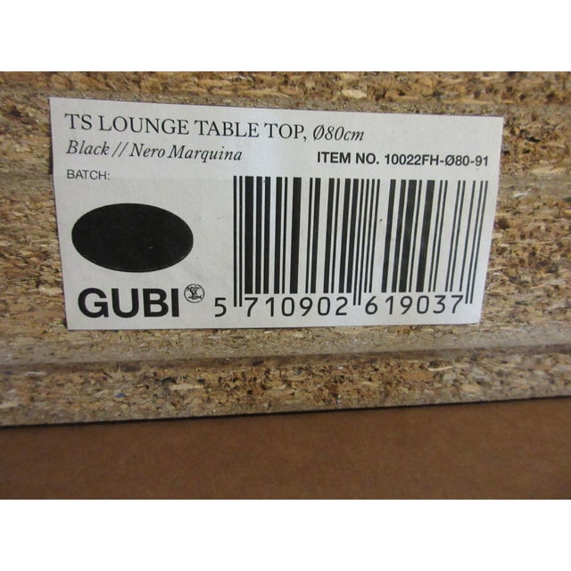 Contemporary Gubi Ts Coffee Table in Black Marble (New) For Sale - Image 3 of 3