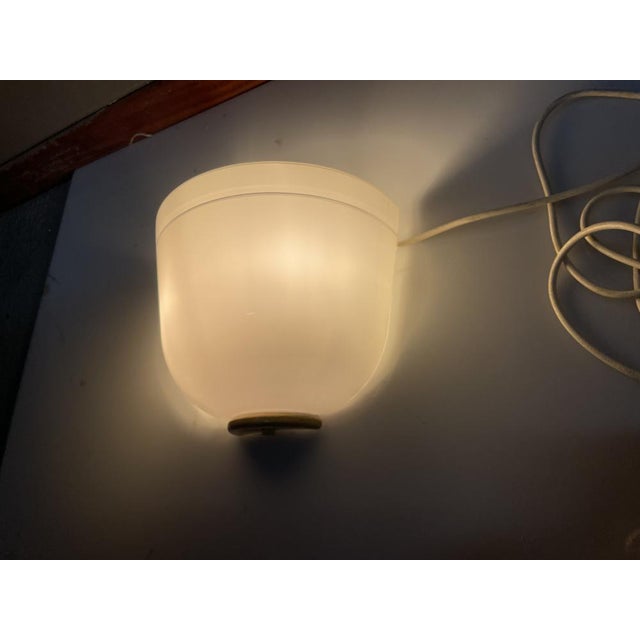 White Murano Glass Sconces from De Majo, 1970s, Set of 2 For Sale - Image 8 of 9