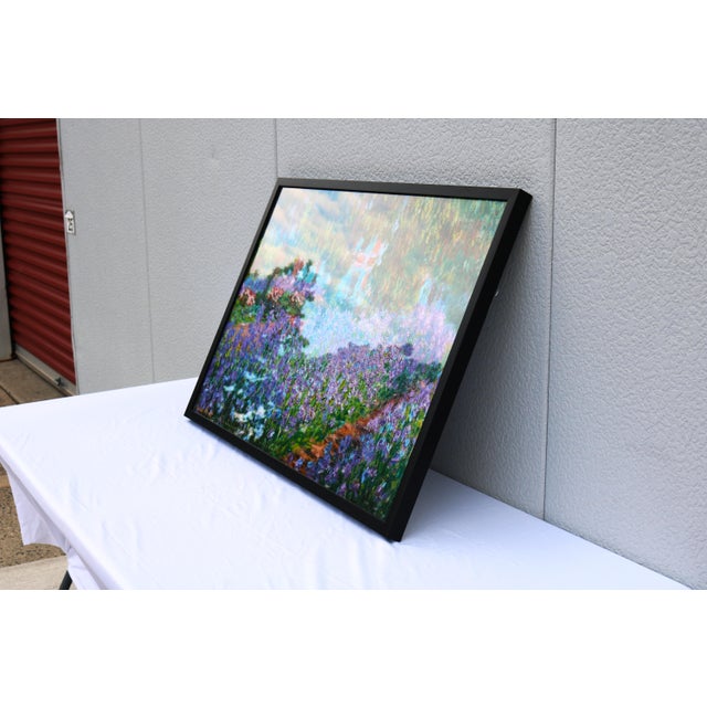 Claude Monet the Artist's Garden at Giverny Impressionist Painting Art Print For Sale In New York - Image 6 of 18