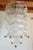Transparent 1970s Murano Glass and Chrome Chandelier, Mid Century Modern For Sale - Image 8 of 15