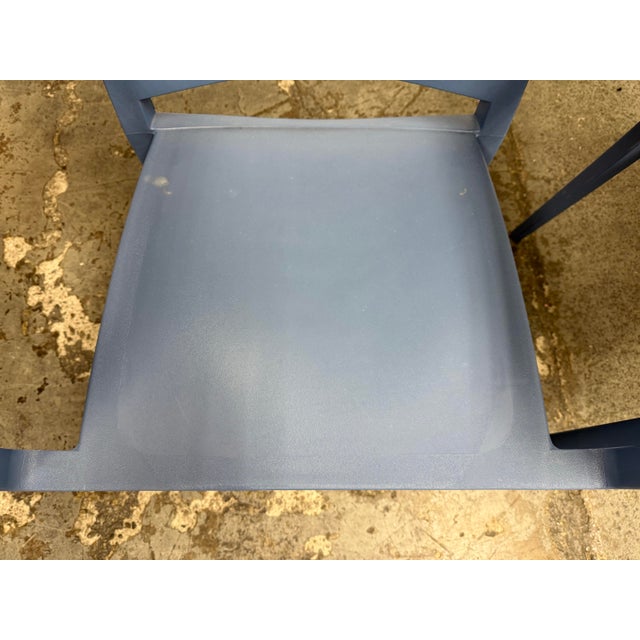 Blue Tilia Specto-Xl Blue Armchairs, Pair For Sale - Image 8 of 12