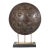 Vintage Neoclassical Bronze "Shield" Table Lamp For Sale