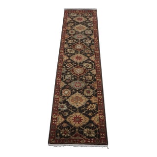 Obetee Colonial Williamsburg Vase Approx. 2’6” X 12’ Runner Rug For Sale