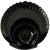 An iconic 18-piece vintage Arcoroc France "Coquillage" entertaining set in glossy black pressed glass, dating to the...