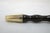 Gold Victorian Wood Floral Chased Gold Plated Knob Children's Walking Stick Cane For Sale - Image 8 of 8