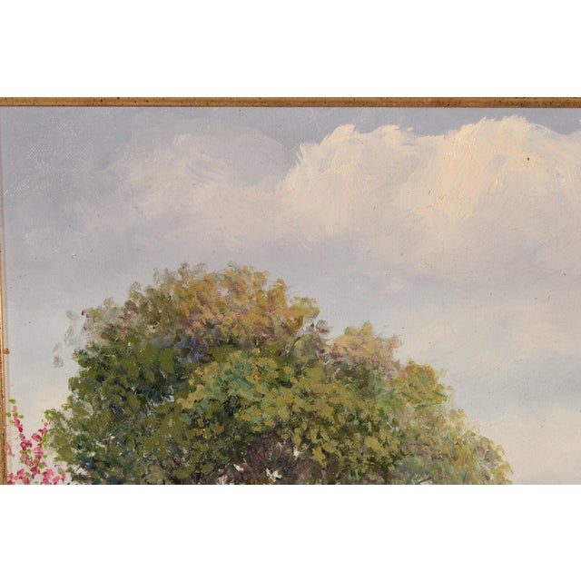 Painting of Texas Blue Bonnets by Ruth Greer (1936-2004) For Sale In Los Angeles - Image 6 of 12