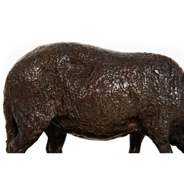 Authentic Lifetime Bronze Sculpture of “Grazing Ewe” by Rosa Bonheur Ca. 1860s For Sale - Image 11 of 18