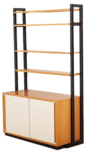 Freba Shelving Unit by Alfred Altherr for K.H. Frei Freba Typenmöbel, 1950s