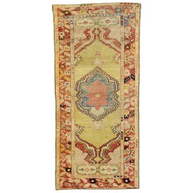 Sand Vintage Mid-Century Turkish Oushak Accent Rug - 2′9″ × 5′10″ For Sale - Image 8 of 8