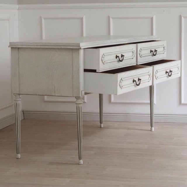 Origin: france dimensions in cm: h 71 / w 133 / d 48 character or special: elegant vintage chest of drawers with four...